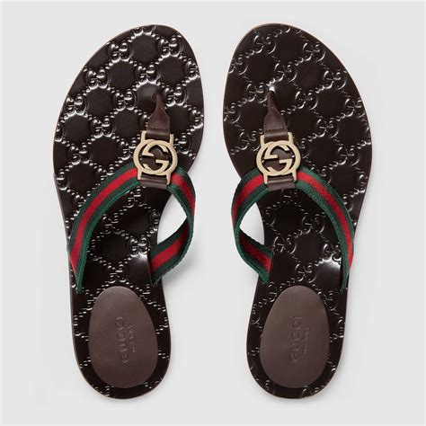 gucci womens flip flop|women Gucci slides size 11.